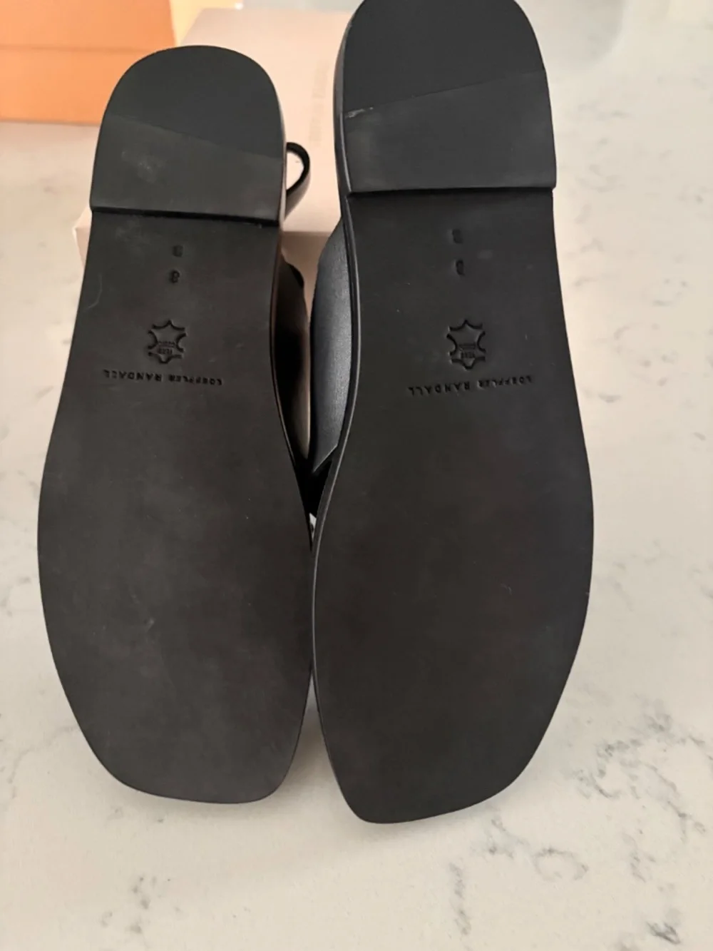 New in Box Loeffler Randall Leather Sandals - Picture 3 of 10